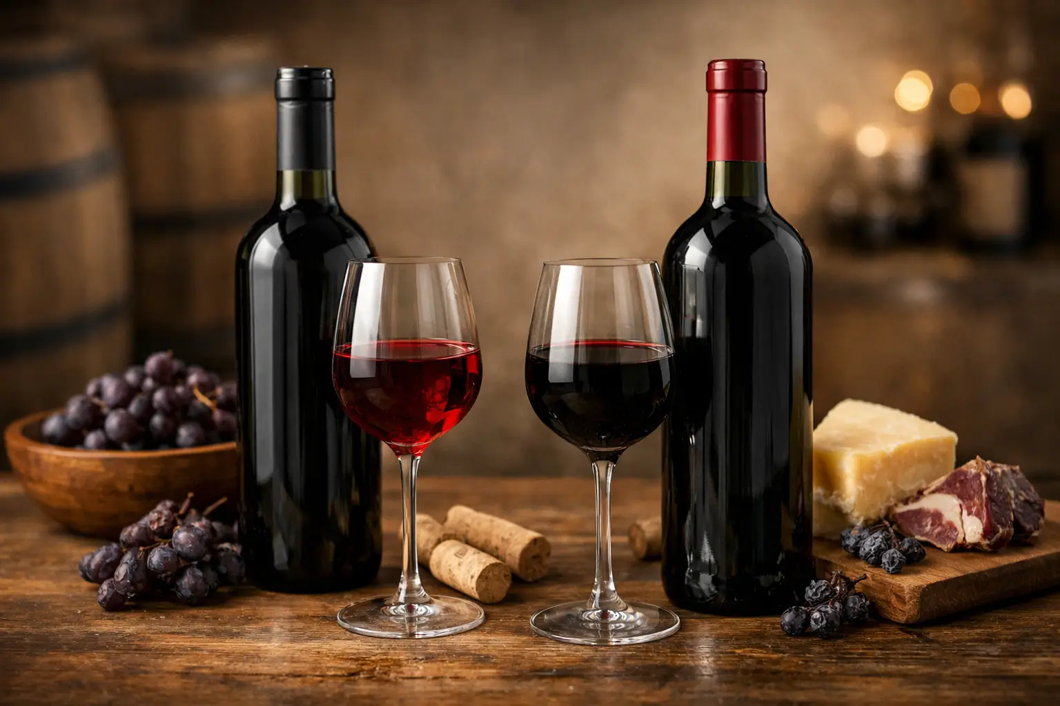Vranac vs Amarone-vin - hvad skal du vælge?