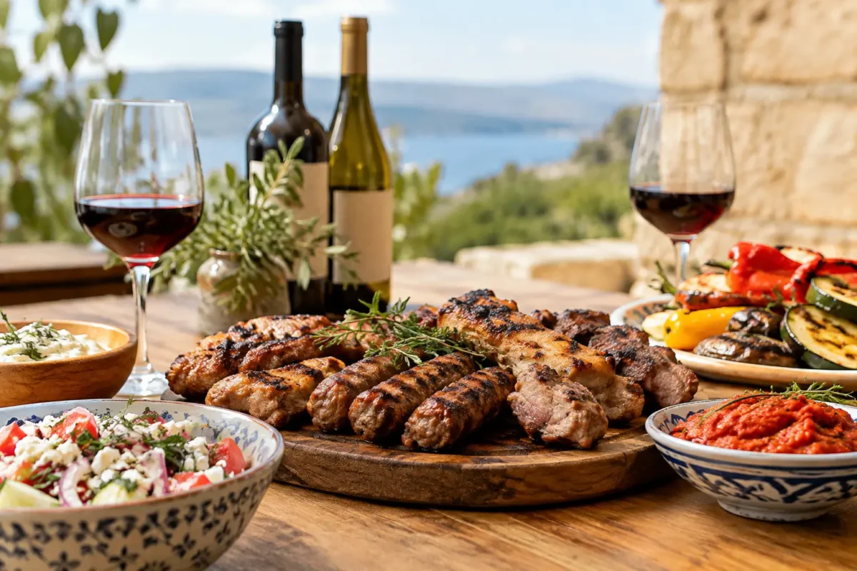 Fem vine til grillmad med smag af Balkan